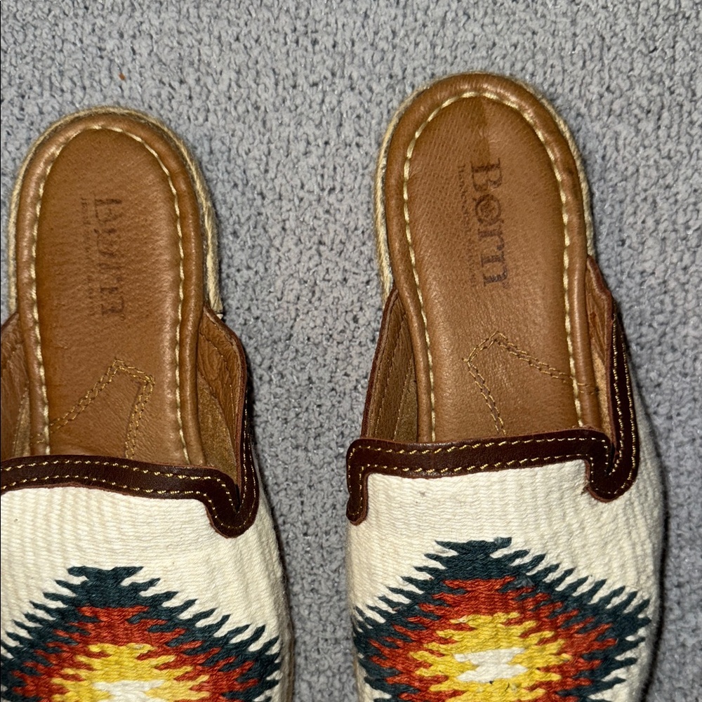 Born Multicolor Patterned Slippers - image 2